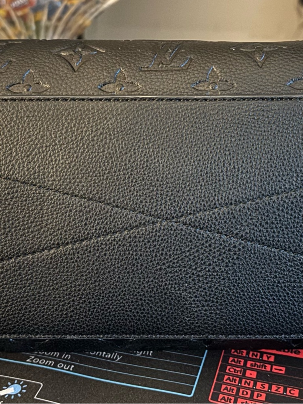 Empreinte Black Leather Satchel - Picture 6 of 6